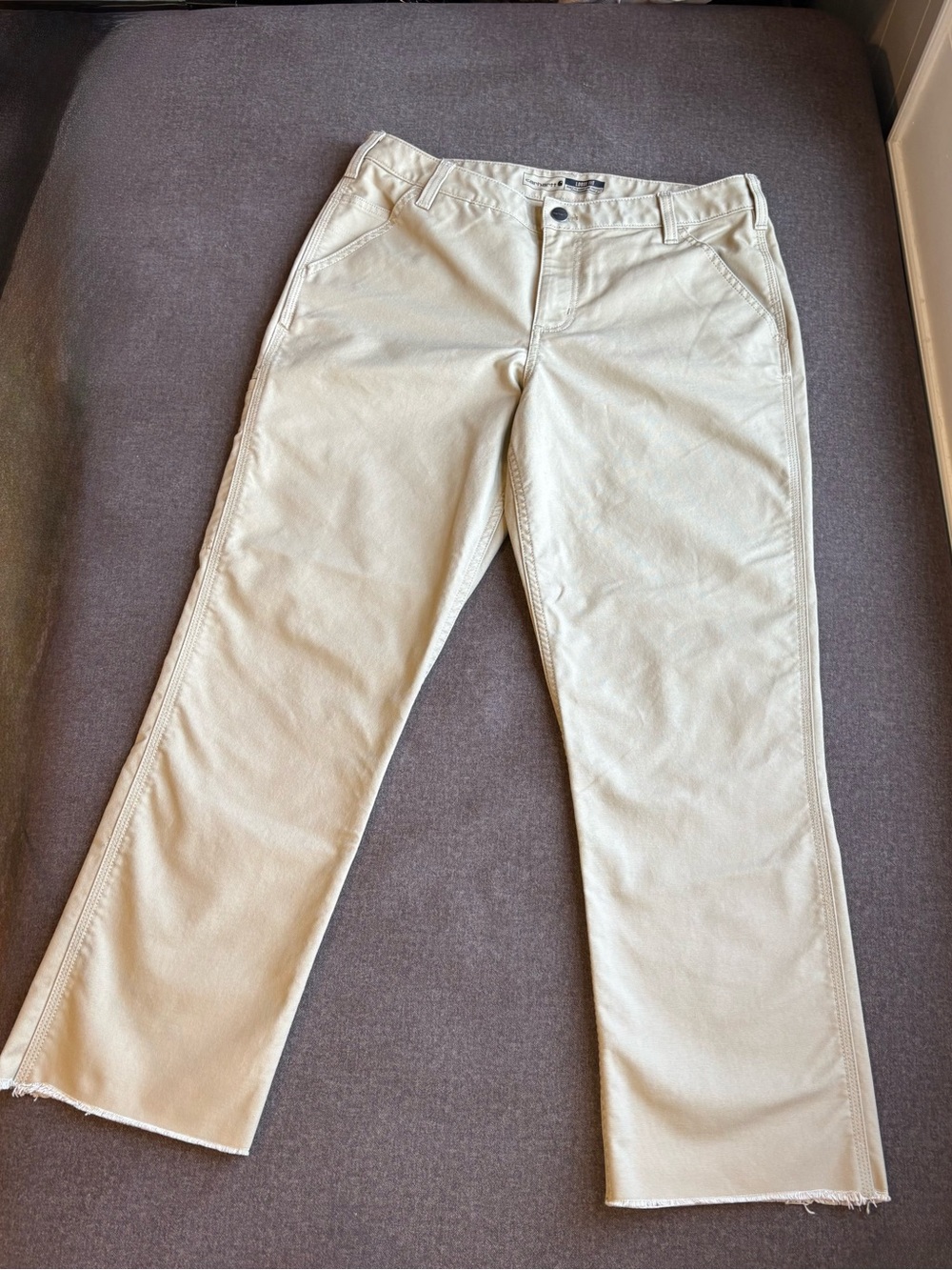 Carhartt Workwear Utility Straight Leg Pants in earth tone women’s size 12